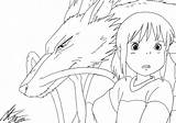 Ghibli Spirited Haku Chihiro Malvorlagen Coloriage Reise Chihiros Dragon Morteneng21 Kiki Zauberland Buch 千尋 Totoro 神隠し Bunte Strichzeichnung Template Dibujo sketch template