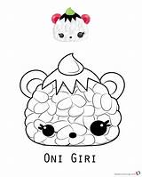 Num Coloring Noms Oni Pages Giri Series Printable Print Edition Special Cute sketch template