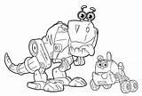 Rusty Rivets Robots Animales Getdrawings sketch template
