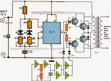 simplest  va uninterrupted power supply ups circuit circuit diagram centre