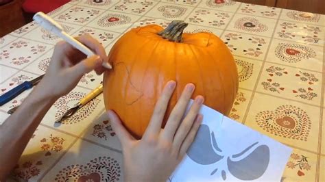 making  pumpkin  halloween youtube