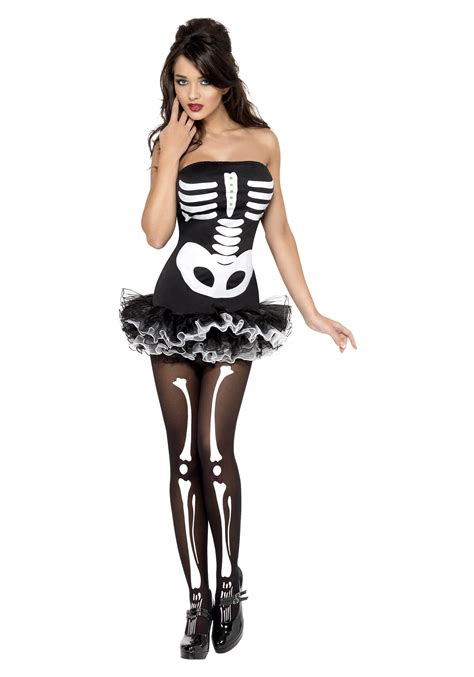 women s sexy skeleton costume