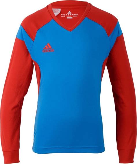 adidas precio  keepersshirt junior voetbalshirt unisex maat  blauwrood bolcom