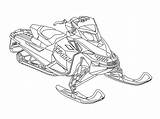 Snowmobile Coloring Doo Ski Pages Drawing Snowmobiles Renegade Sketch Deviantart Drawings Clipart Print Clip Boys Library Comments Sketches Search Favourites sketch template