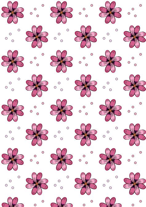 digital floral scrapbooking paper lilac blossoms ausdruckbar