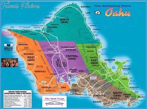 oahu hiking map travelsfinderscom