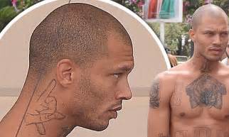 Hot Felon Jeremy Meeks Shows Off His Tattoos In Cannes