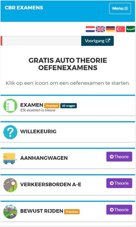 auto theorie examens oefenexamens voor cbr theorie examen amazoncouk apps games