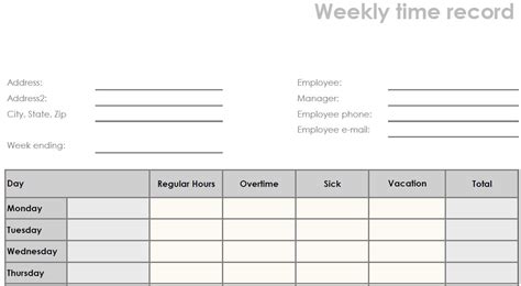 weekly time sheet construction  calendar template site