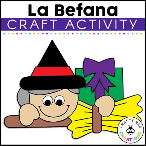 la befana craft activity crafty bee creations