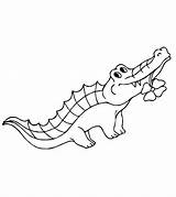 Alligator Printable Momjunction Cocodrilos sketch template