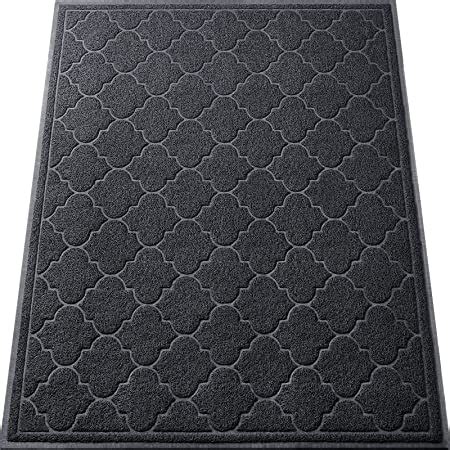 amazoncom luxstep door mat large   indoor outdoor doormat  slip  profile