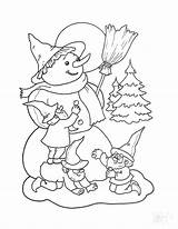 Snowman Coloring Abominable Pages Color Print sketch template
