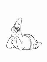 Patrick Star Coloring Pages Pdf Choose Board Drawings Cute sketch template