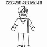 Singh Sikh Coalition sketch template