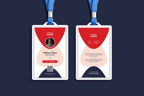 Office Id Card Design Template Graphic By Pixelpick · Creative Fabrica