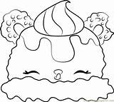 Coloring Caramel Cream Pages Num Noms Coloringpages101 sketch template