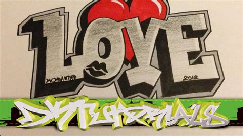 foto tulisan  love  graffiti gambar ilove
