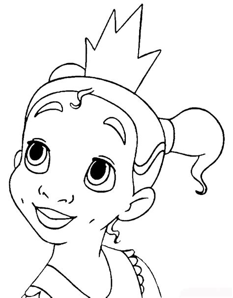 disney princess tiana colouring pages clip art library