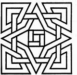Geometrische Malvorlagen Geometry Druckbare Everfreecoloring Sacred Clipartmag Coloringfolder sketch template