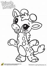 Girafe Leapfrog Tatakiki Coloriages Giraffe Centerblog Animais sketch template