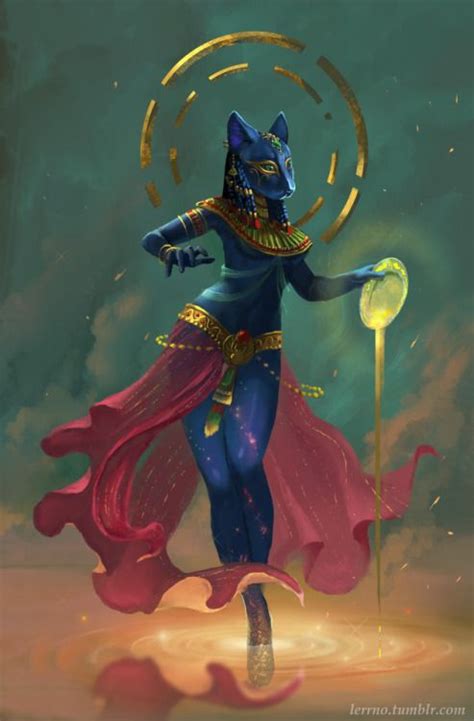 Character Portraits Goddess Art Egyptian Art Bastet Goddess