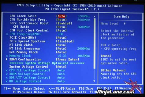 gigabyte ga fxa ud motherboard review bios features ninjalane