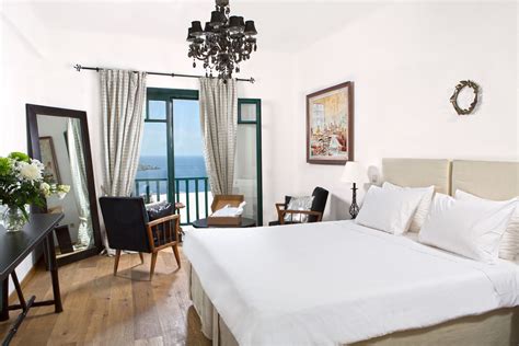 superior double room sea view tharroe  mykonos hotel  mykonos