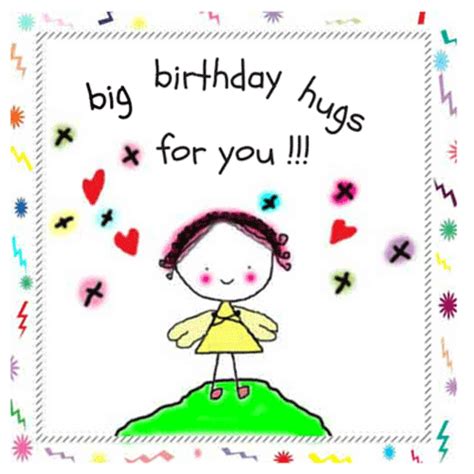 big birthday hugs    happy birthday ecards greeting cards