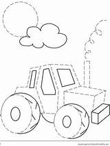 Trace Pre Tracing Drawing Preschool Worksheets Truck Print Line Tractor Car Farm Kids Kidzone Printing Worksheet Dotted Practice Ws Lines sketch template