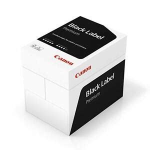 gsm paper canon black label premium printer photocopier  office  ebay