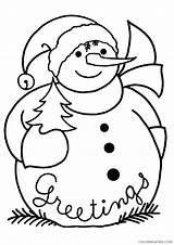 Coloring Snowman Pages Coloring4free Christmas Printable Kids Cliparts Sheet Winter Greeting Clip Clipart Related Posts Library Print Favorites Add sketch template