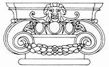 Capitello Capitelli Michelangelo Conservatori Disegnato Capitell Edatlas sketch template