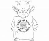 Piccolo Coloring Pages Random sketch template