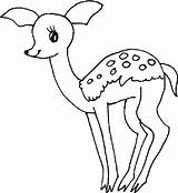 Deer Coloring Pages Baby Clipart Cute Drawing Kids Printable Colouring Forest Totally Leisure Enjoyable Activity Time Getdrawings Print Forget Supplies sketch template