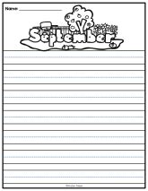 blank writing paper templates