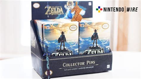 the legend of zelda breath of the wild collector pins opening an entire box of 14 youtube