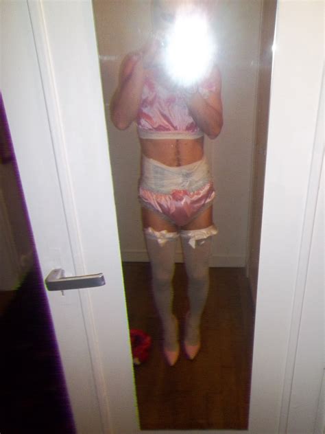 satin maid diapers bondage crossdress fetish porn pic