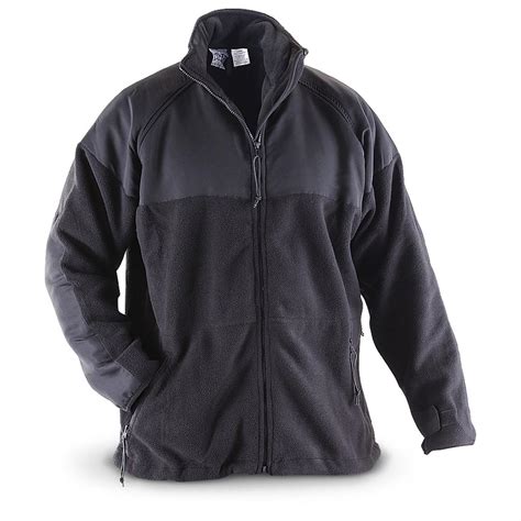 military surplus polartec fleece jacket   insulated