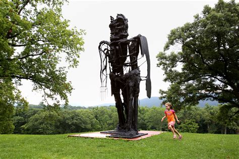 thomas houseago s outsize sculptures at storm king