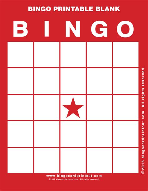 bingo printable blank bingocardprintoutcom
