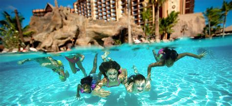 pools water slides and spas aulani hawaii resort and spa