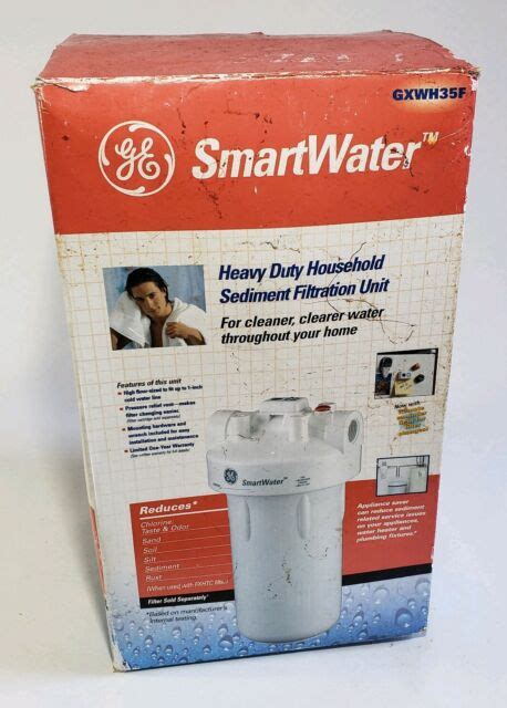 Ge Smartwater Filtration Unit Heavy Duty Household Sediment Gxwh35f Ebay