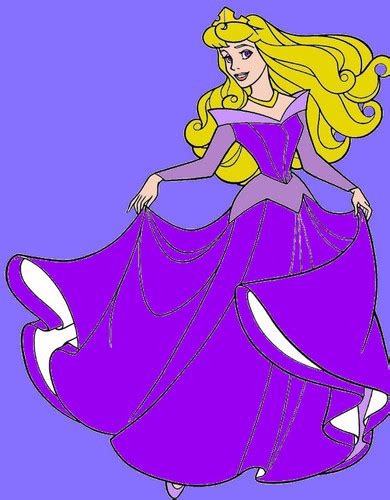 Disney Princess Images Aurora S Purple Dress Hd Wallpaper