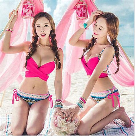 Bikini Set 2017 Swimsuit Womens Korean Bikinis Women Summer Sexy