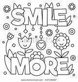 Smile Coloring Pages Career Vector Illustration Getcolorings Preview sketch template