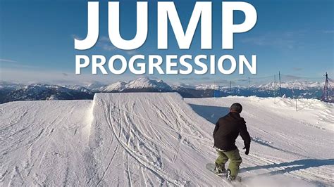beginner snowboard jump progression  doug youtube