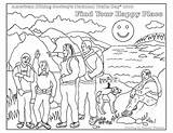 Coloring Trails Contest National 2010 Trailspace Hiking sketch template