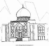 Moschea Religione sketch template