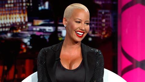 amber rose s talk show tackles sex small packages and taylor swift